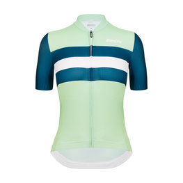 SANTINI Cycling short sleeve jersey - ECO SLEEK NEW BENGAL - light green/green