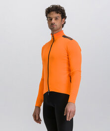 SANTINI Cycling thermal jacket - ADAPT MULTI - orange