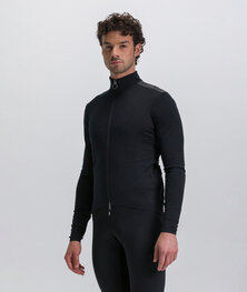 SANTINI Cycling thermal jacket - ADAPT MULTI - black