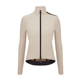 SANTINI Cycling thermal jacket - ADAPT MULTI - ivory