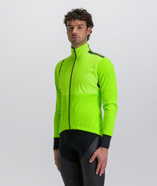 SANTINI Cycling thermal jacket - VEGA ABSOLUTE - green