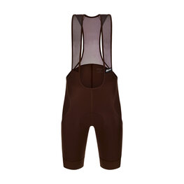 SANTINI Cycling bib shorts - RTR - brown