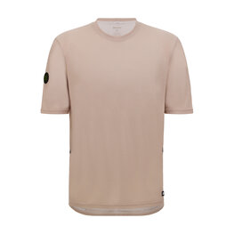 SANTINI Cycling short sleeve jersey - DELTA LINE - beige