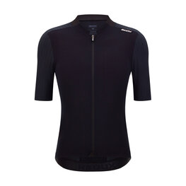 SANTINI Cycling short sleeve jersey - REDUX - black
