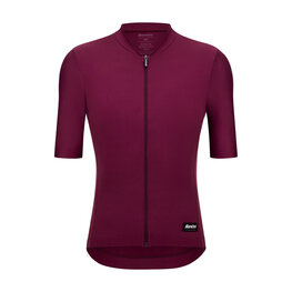 SANTINI Cycling short sleeve jersey - RTR - bordeaux