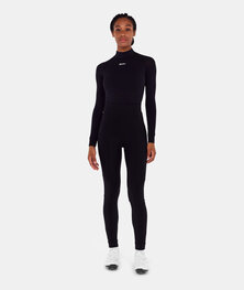 SANTINI Cycling long trousers withot bib - RTR - black