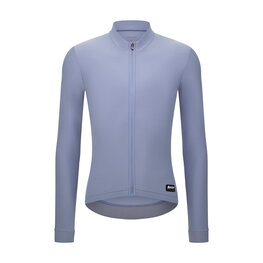 SANTINI Cycling winter long sleeve jersey - RTR - blue