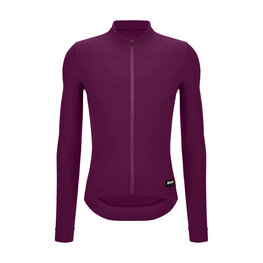 SANTINI Cycling winter long sleeve jersey - RTR - bordeaux
