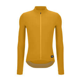 SANTINI Cycling winter long sleeve jersey - RTR - yellow