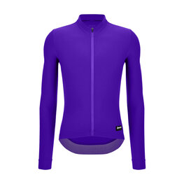 SANTINI Cycling winter long sleeve jersey - RTR - purple