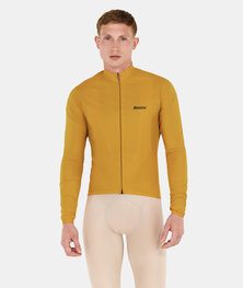 SANTINI Cycling windproof jacket - RTR WIND - yellow