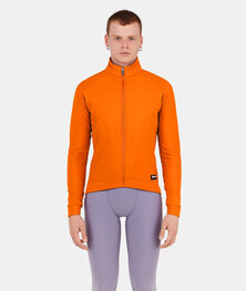 SANTINI Cycling thermal jacket - RTR - orange