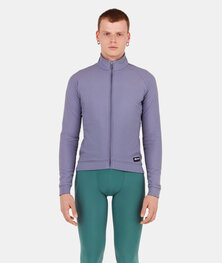 SANTINI Cycling thermal jacket - RTR - light blue