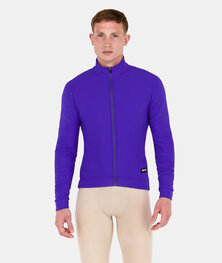 SANTINI Cycling thermal jacket - RTR - purple