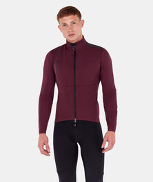 SANTINI Cycling thermal jacket - VEGA - bordeaux
