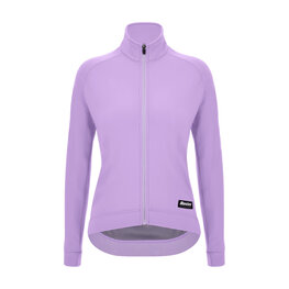SANTINI Cycling winter long sleeve jersey - RTR - purple