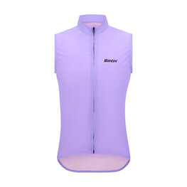 SANTINI Cycling gilet - RTR WIND - purple