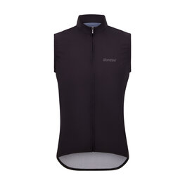 SANTINI Cycling gilet - RTR WIND - black