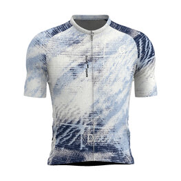 SANTINI Cycling short sleeve jersey - MOTION - blue