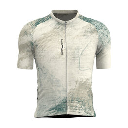 SANTINI Cycling short sleeve jersey - MOTION - green