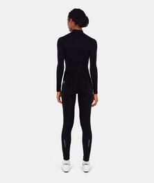 SANTINI Cycling long trousers withot bib - RTR - black