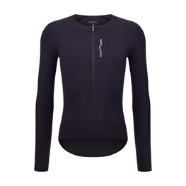 SANTINI Cycling summer long sleeve jersey - UNICO - black