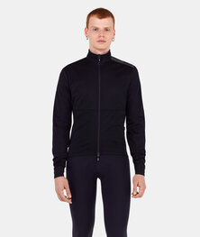 SANTINI Cycling thermal jacket - WINDBLOCK - black