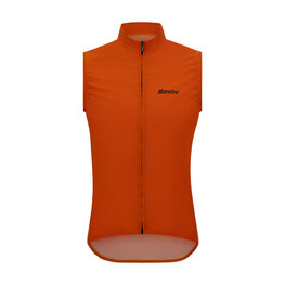SANTINI Cycling gilet - RTR WIND - orange