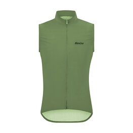 SANTINI Cycling gilet - RTR WIND - green