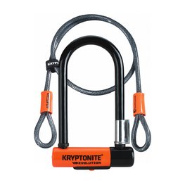 KRYPTONITE bike lock - U EVOLUTION MINI-7 - orange/black