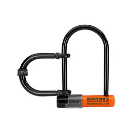 KRYPTONITE bike lock - EVOLUTION MESSENGER MINI + - orange/black