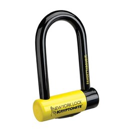 KRYPTONITE bike lock - FAHGETTABOUDIT LOCK - yellow/black