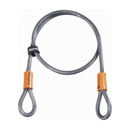 KRYPTONITE Cycling accessories - KRYPTOFLEX 410 LOOPED - silver