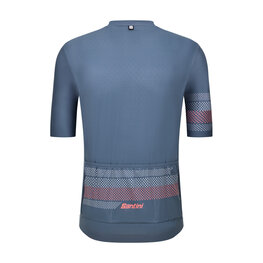 SANTINI Cycling short sleeve jersey - IDEA - grey