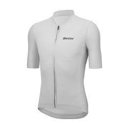 SANTINI Cycling short sleeve jersey - SENSATION - white