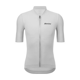 SANTINI Cycling short sleeve jersey - SENSATION - white