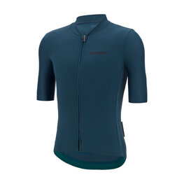 SANTINI Cycling short sleeve jersey - SENSATION - blue