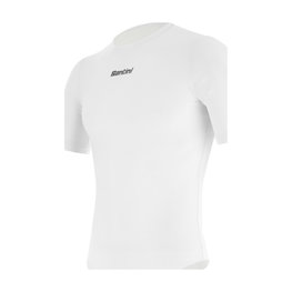 SANTINI Cycling short sleeve t-shirt - DELTA - white