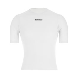 SANTINI Cycling short sleeve t-shirt - DELTA - white