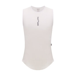SANTINI Cycling sleeve less t-shirt - DELTA - white