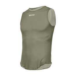 SANTINI Cycling sleeve less t-shirt - LIEVE - green