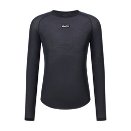 SANTINI Cycling long sleeve t-shirt - DRY - black