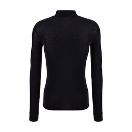 SANTINI Cycling long sleeve t-shirt - LANA - black