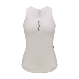 SANTINI Cycling sleeve less t-shirt - DELTA - white