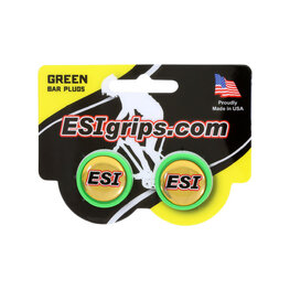 ESIGRIPS handlebar ends - ESI - green