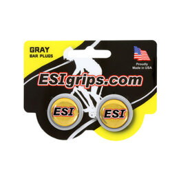ESIGRIPS handlebar ends - ESI - grey