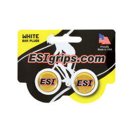 ESIGRIPS handlebar ends - ESI - white