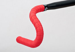 BIKERIBBON handlebar tape - CORK PLUS - red