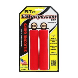 ESIGRIPS grips - ESI FIT XC - red