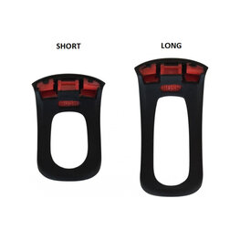 KNOG spare rubbers - BLINDER ROAD - black/red